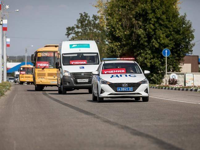 В Ракитном провели учения по экстренному вывозу жителей