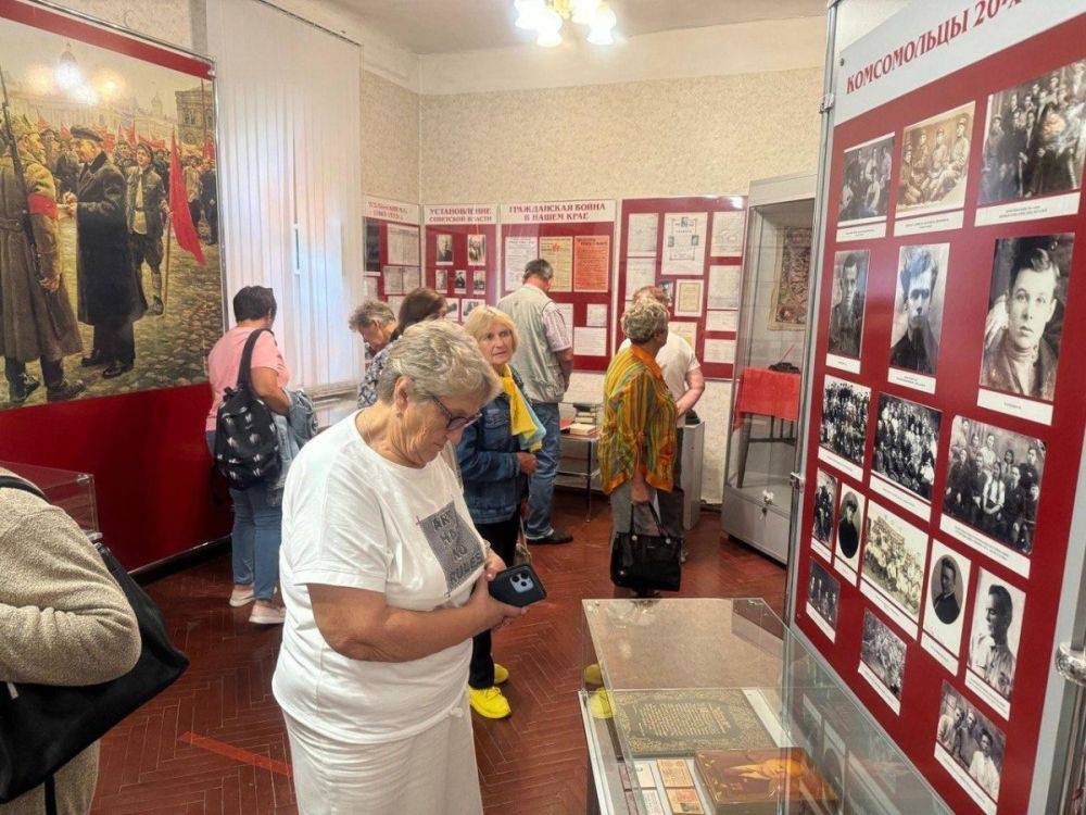 В рамках проекта «К соседям в гости» Алексеевский горокруг Белгородской области посетили туристы из Старого Оскола