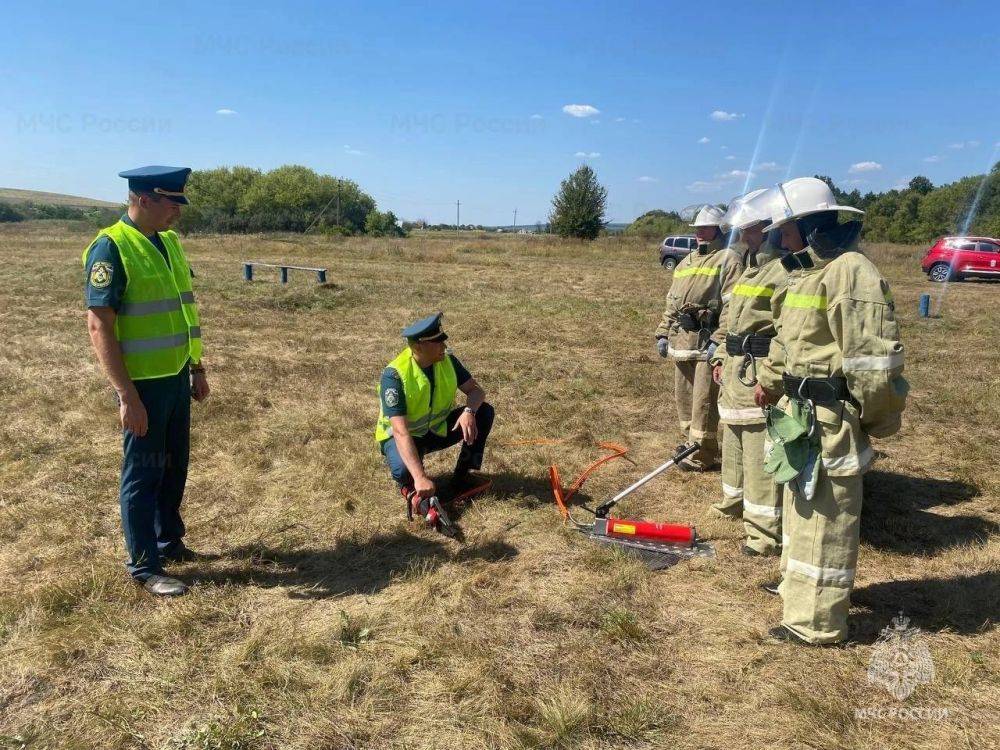 В Новом Осколе прошёл смотр-конкурс на звание «Лучшая добровольная пожарная команда области»