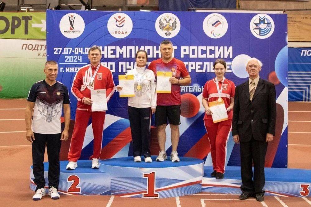 Белгородские спортсмены заняли первое общекомандное место на чемпионате России по пулевой стрельбе среди лиц с поражением опорно-двигательного аппарата