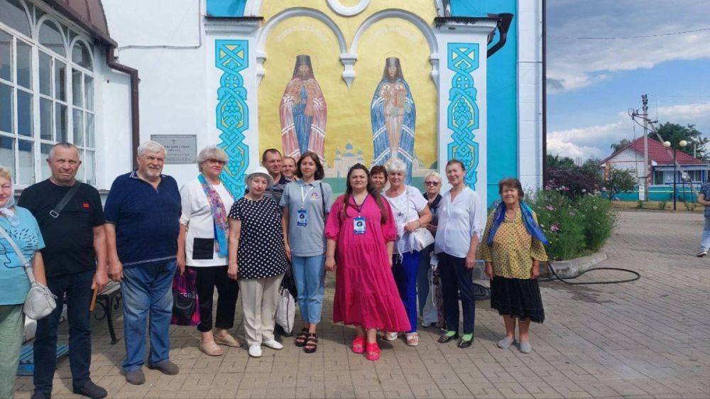 В рамках проекта «К соседям в гости» Новооскольский горокруг Белгородской области посетили туристы из Губкина