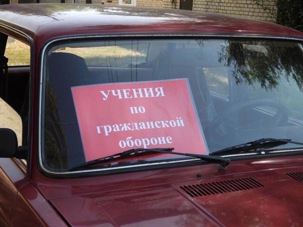 Татьяна Киричкова: Сегодня было проведено командно-штабное учение по теме: «Отработка отдельных мероприятий гражданской обороны» на территории Ровеньского района