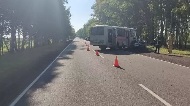 ДТП с автобусом в Прохоровском районе