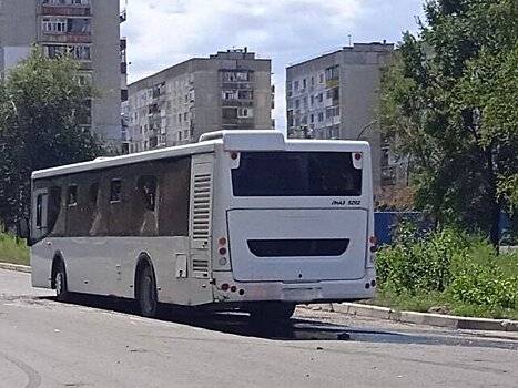 Один человек погиб при ударе ВСУ по автобусу в Лисичанске