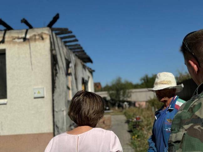 В Белгородском районе строители ускоренно восстанавливают повреждённые дома