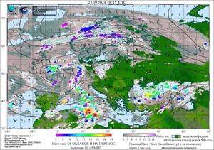 Обзор погодных условий в Европейском регионе в период с 21 по 23 сентября 2024 г.