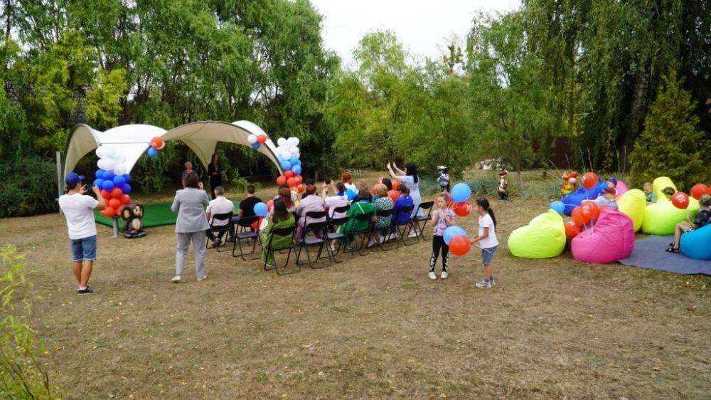 На базе Борисовской районной детской библиотеки открыли новое игровое пространство для детей