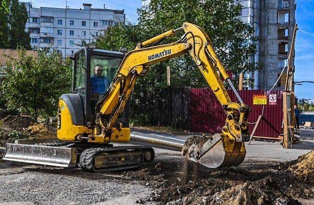 В Белгороде в доме №55а на ул. Щорса начался монтаж новых трубопроводов систем горячего водоснабжения и отопления