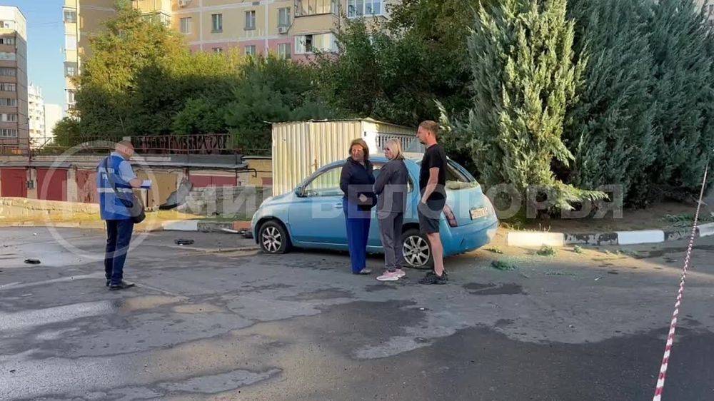 В районе Харгоры пострадали автомобили