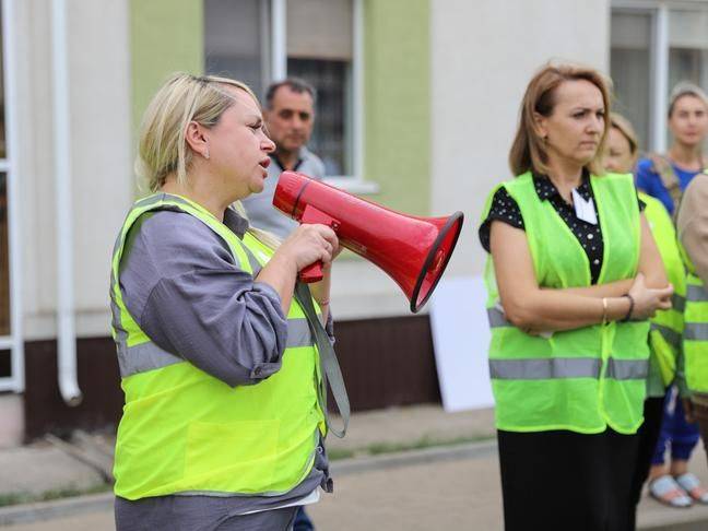 В Белгороде отработали алгоритм вывоза жителей в безопасные районы при ЧС