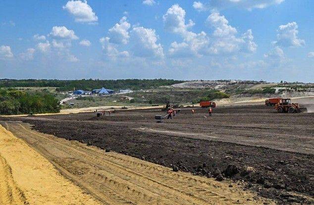 В Белгороде завершается рекультивация старой городской свалки