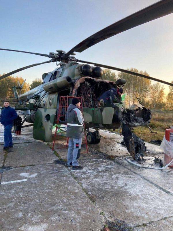 Новости к этому часу:. Двое подростков в Омске сожгли военный вертолёт Ми-8. За поджог некие кураторы обещали им перевести...