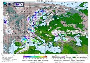 Обзор погодных условий в Европейском регионе в период с 3 по 4 сентября 2024 г.