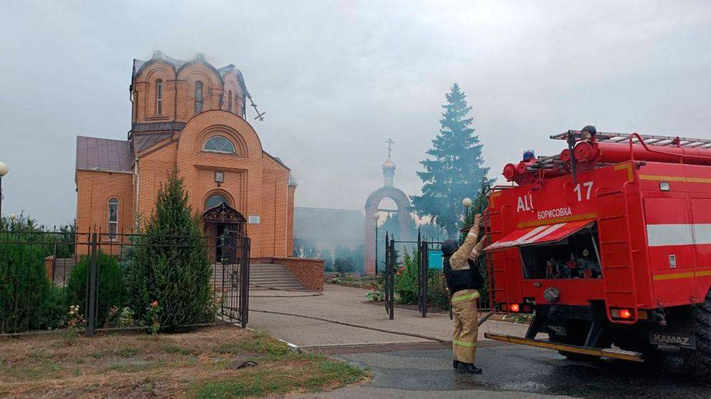 FPV-дрон ВСУ атаковал храм Святителя Николая в Белгородской области