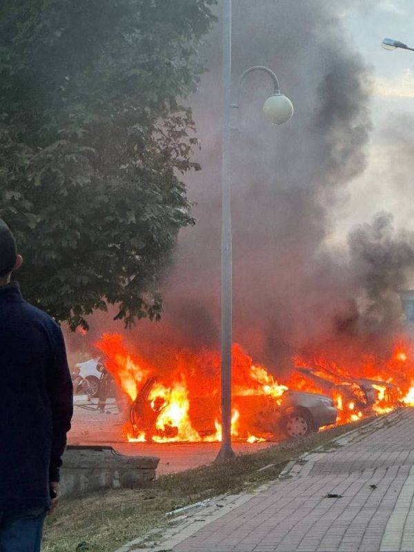 Враг в очередной раз ударил по гражданским объектам в Белгороде