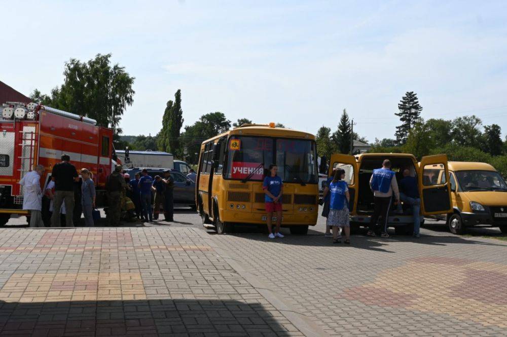 За неделю в Белгородской области провели 66 учений и тренировок по ГО и ЧС