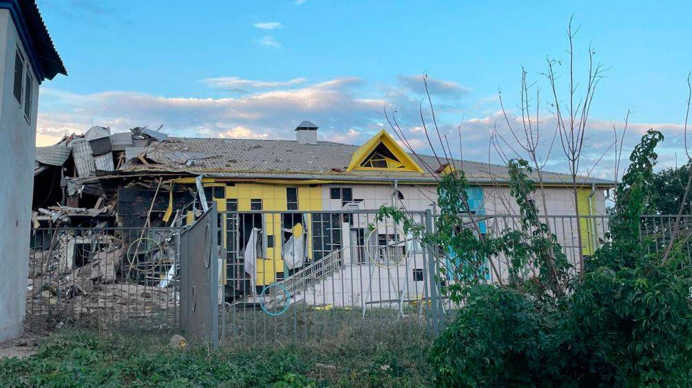 ВСУ обстреляли здание детского сада в Белгороде