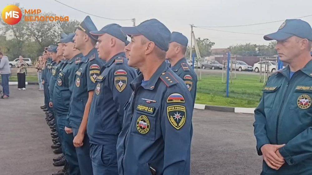 Сегодня в Губкинском округе открылась новая пожарно-спасательная станция