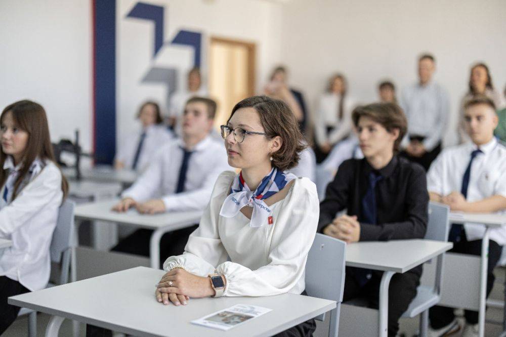 В Белгородской области открылся первый в регионе инженерный класс горной направленности