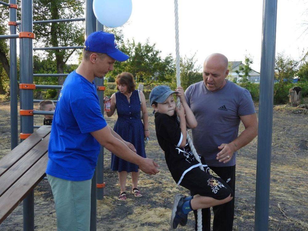 В Белгородской области завершился летний сезон проекта «Дворовый тренер»