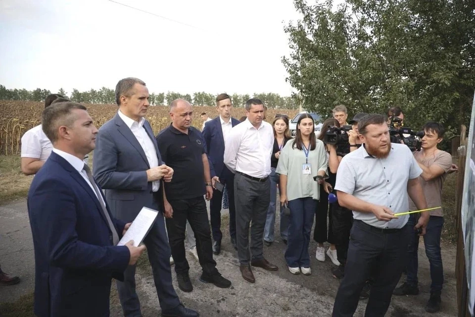 Центральный водовод в Губкине Белгородской области отремонтируют до конца года0