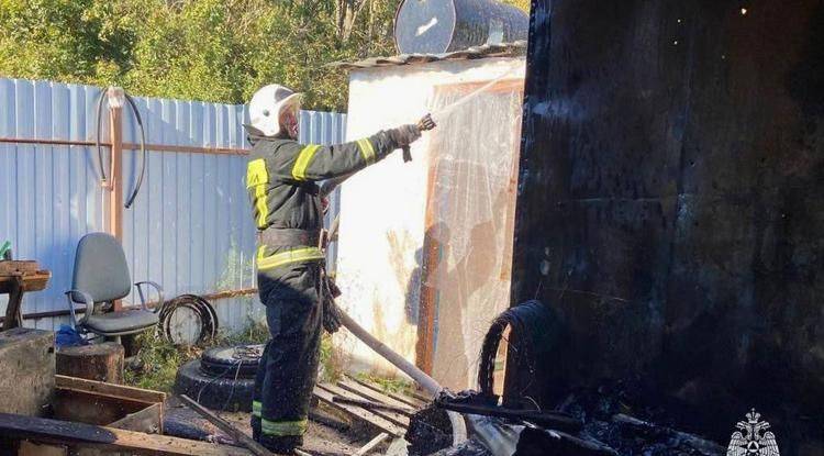 В Старом Осколе при пожаре погибла женщина