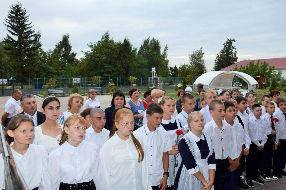 Памятная доска в честь Никиты Обранта открыта в Большелипяговской средней школе