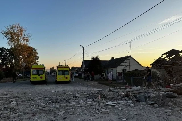 Белгородское село, где пострадали двое детей, сново подверглось атаке ВСУ1