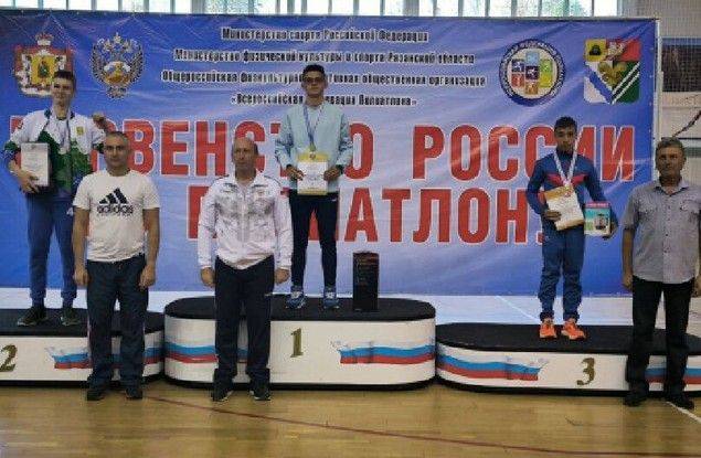 Белгородцы привезли три медали с чемпионата и первенства России по полиатлону