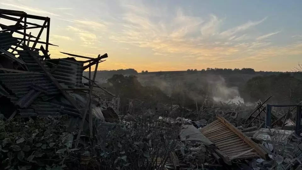 Последствия в селе Никольское Белгородского района