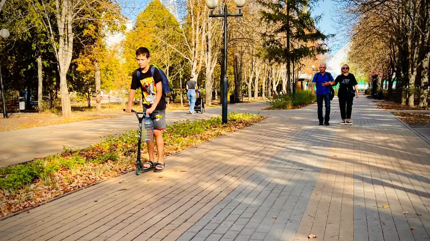 В Белгороде продолжается бабье лето: как жители города провожают сентябрь?0