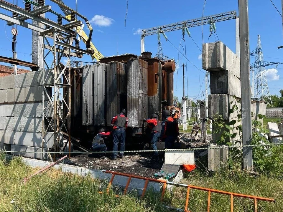 В Белгородской области начали устанавливать на подстанции противодроновые укрытия0