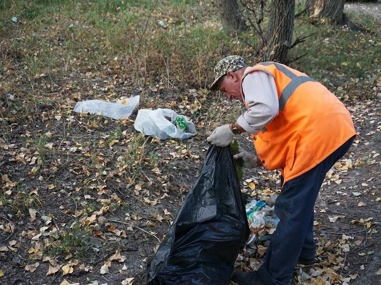 В Белгородской области очистили более километра берега Северского Донца