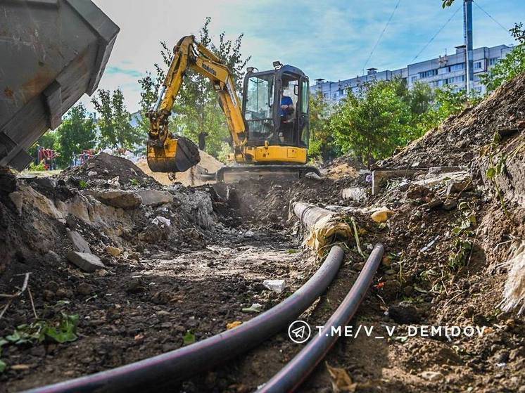 В пострадавшей многоэтажке на Щорса Белгорода начали монтаж трубопровода