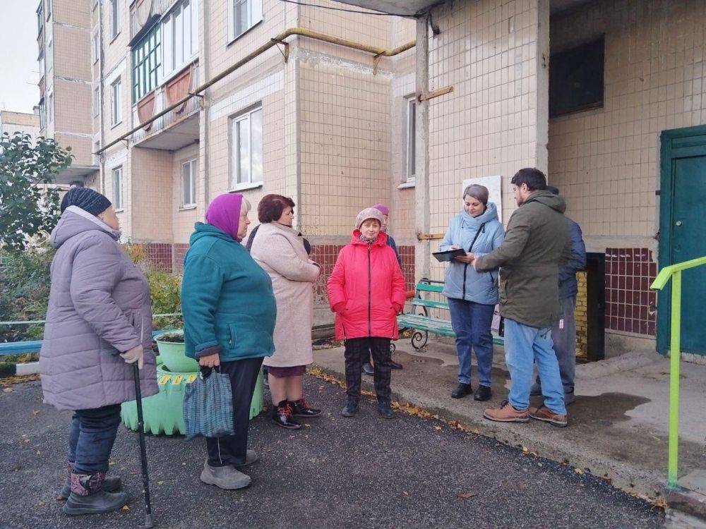 Общественная приёмка МКД прошла в Корочанском районе