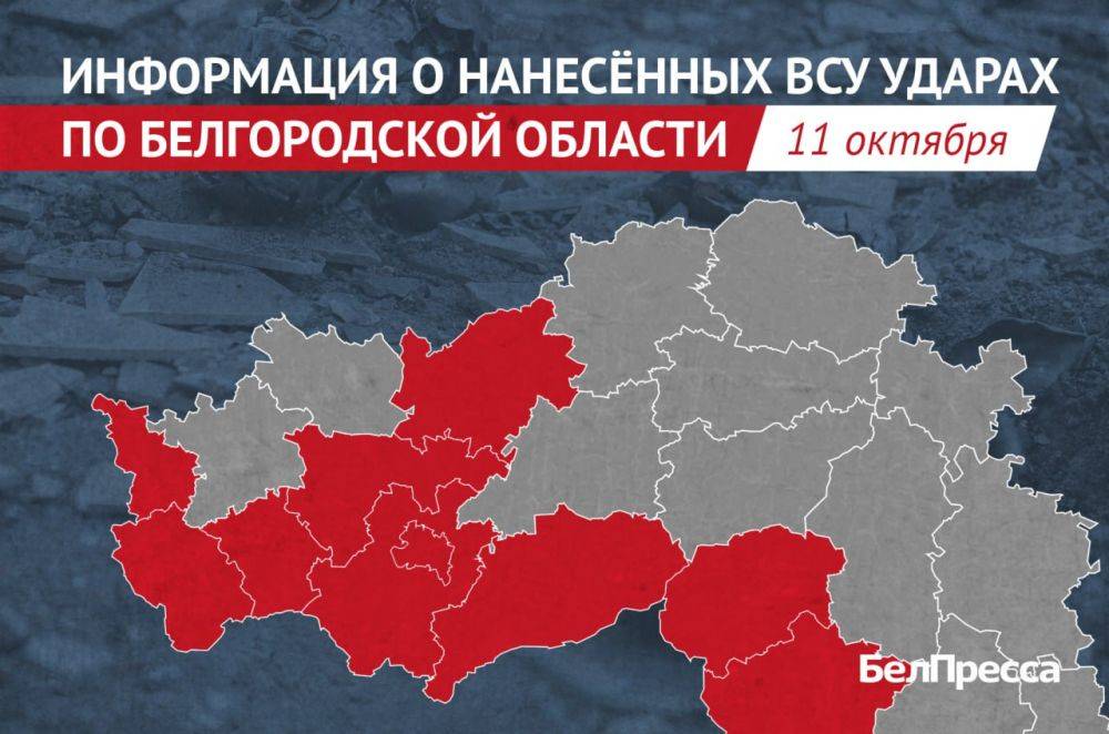 За сутки ВСУ выпустили по Белгородской области 87 беспилотников