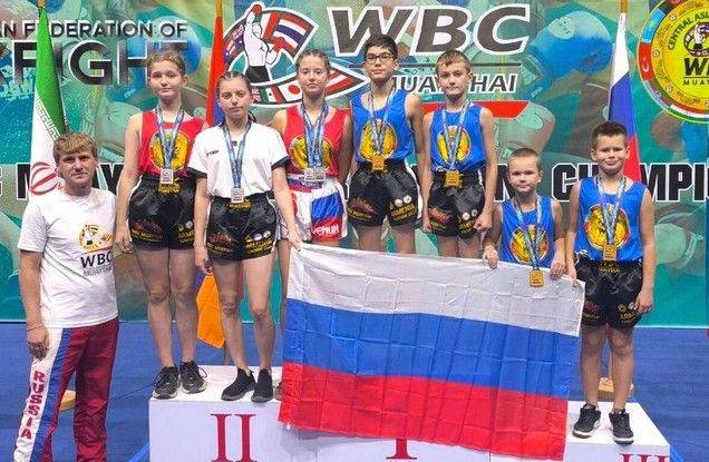 Белгородцы завоевали восемь медалей на первенстве Центральной Азии по WBC Muay Thai