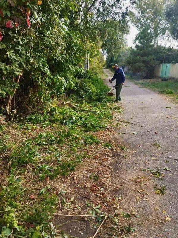 МБУ «Благоустройство Яковлевского городского округа» активно проводит работы по благоустройству и уборке территории округа