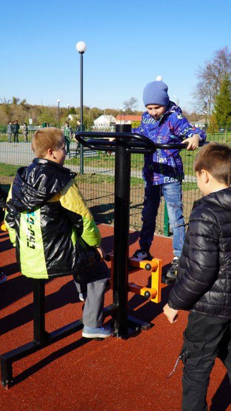 На одно игровое детское пространство стало больше в Борисовском районе