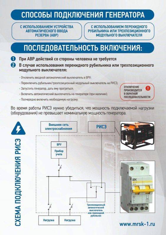 Специалисты Россети Центр - Филиала «Белгородэнерго» подготовили памятку о правилах применения и безопасной эксплуатации резервных источников снабжения электроэнергией