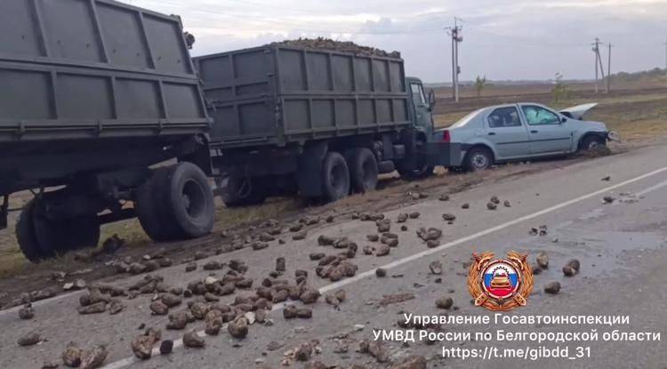 В Ракитянском районе в ДТП пострадал водитель иномарки