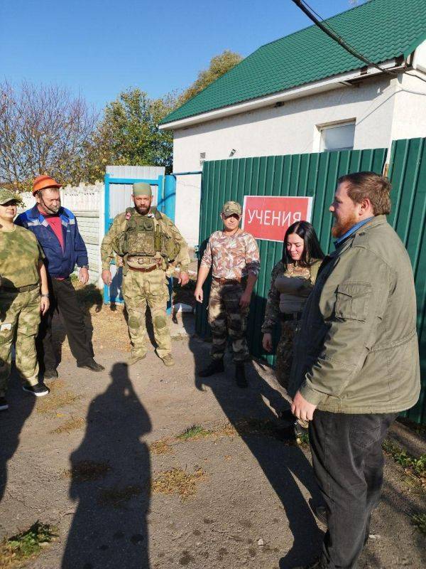 В Корочанском районе вновь прошли учения по гражданской обороне