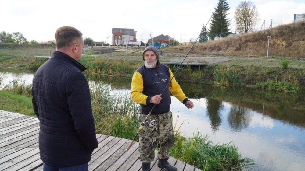 В посёлке Борисовка Белгородской области завершили очистку участка русла реки Ворскла