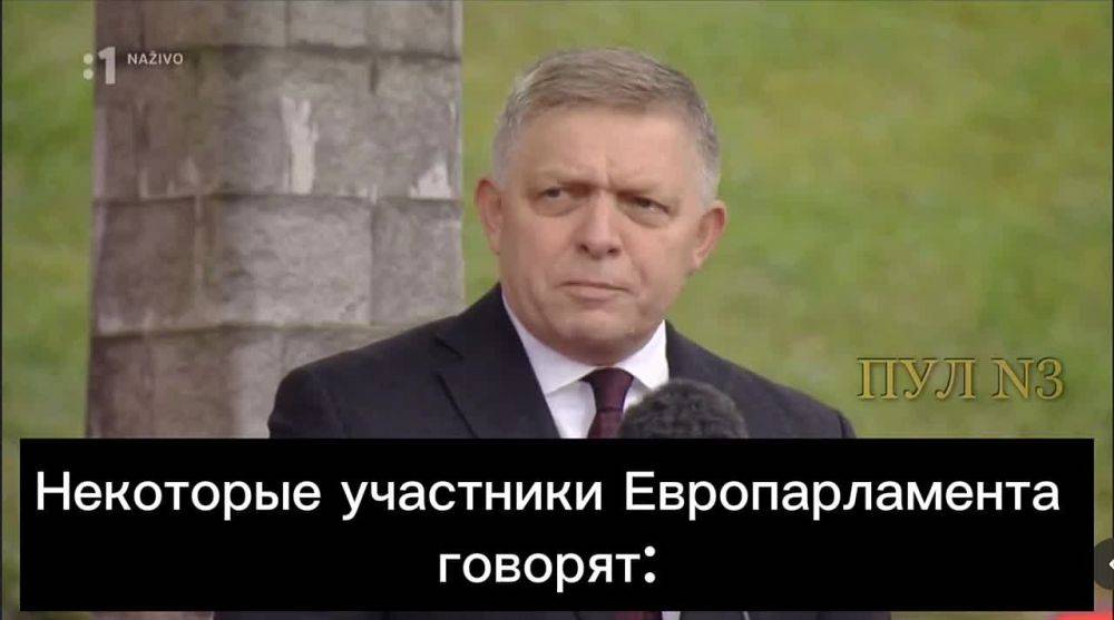 Премьер Словакии предложил ударить ракетой по Брюссельскому фонтану в ответ на призывы разрешить Украине дальнобойные удары по РФ