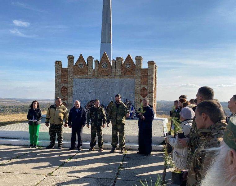 В Воронежской области прошла акция по высадке реликтовой породы деревьев — меловой сосны в рамках акций «Лес Победы» и «Сохраним лес»