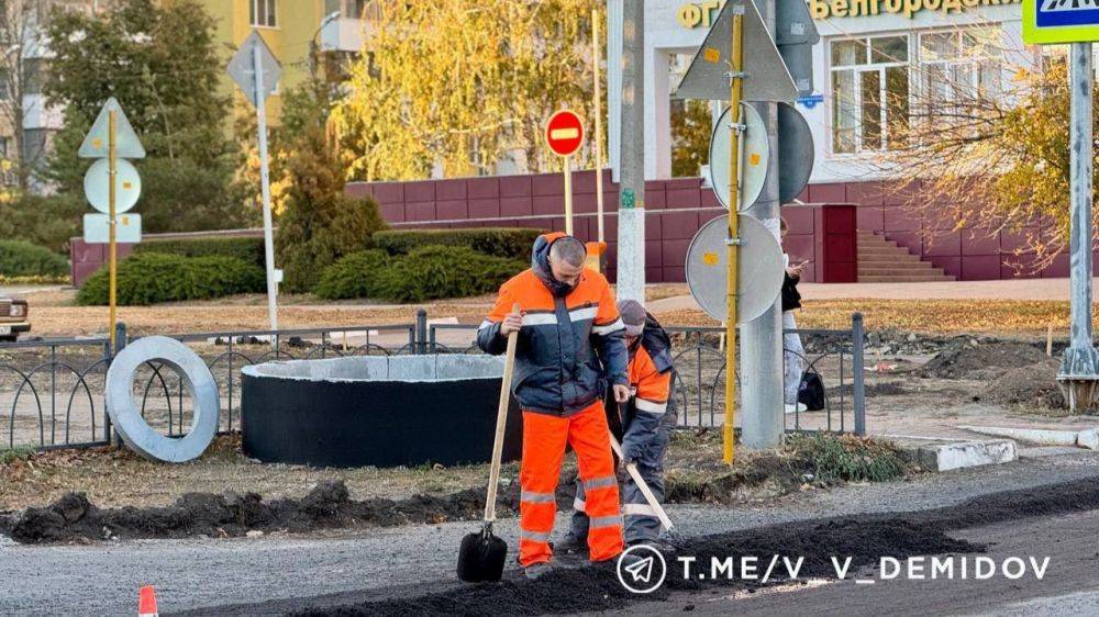 В Белгороде на пересечении улиц Белгородского полка и Октябрьской появится кольцевая развязка