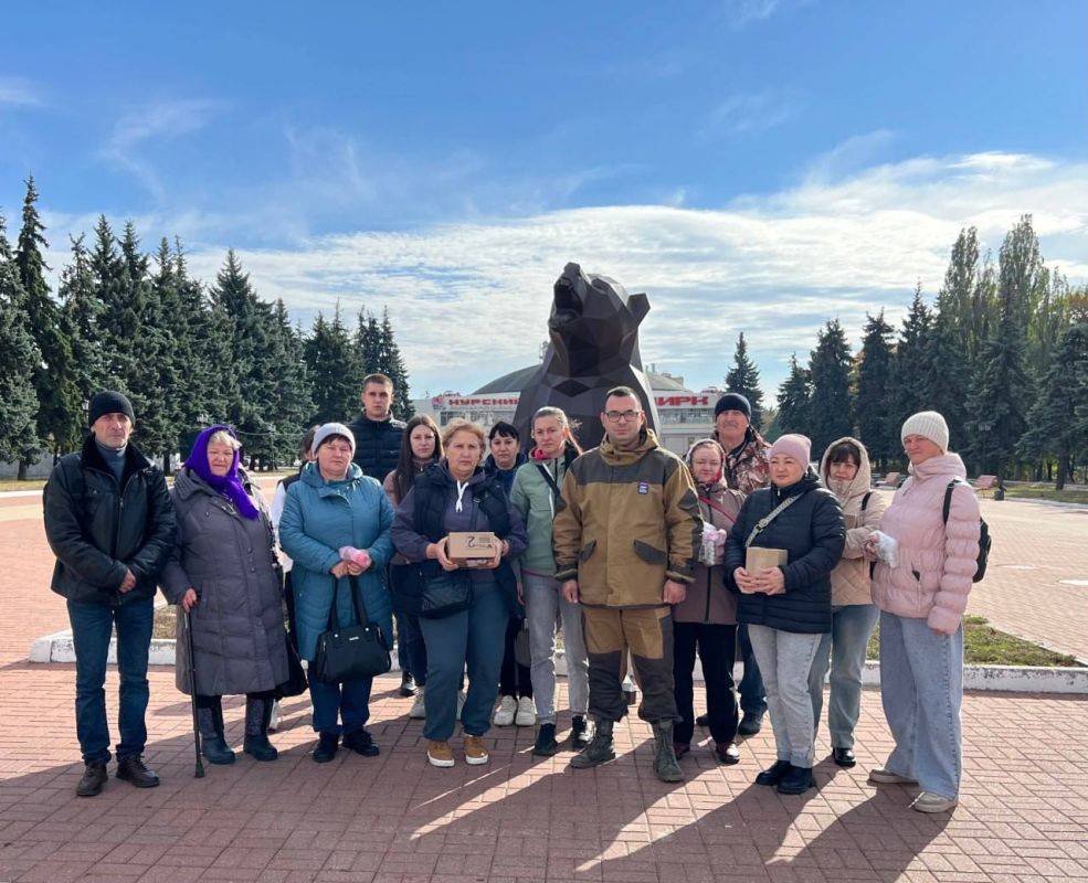 Из Старого Оскола в Курск: активисты местного отделения Партии доставили гуманитарную помощь