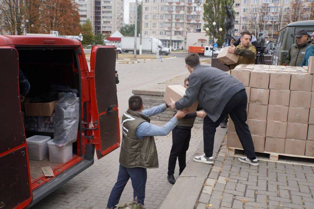 Юрий Клепиков: Сегодня Белгородчина приняла очередной гуманитарный груз от наших коллег-однопартийцев из Смоленской и Владимирской областей