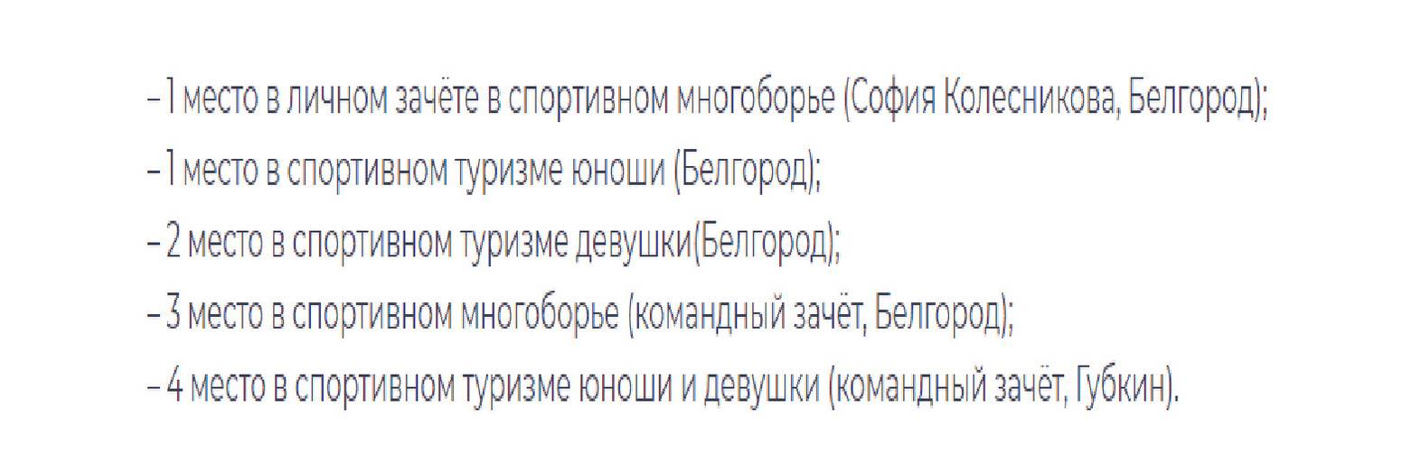 Белгородские школьники вошли в пятерку победителей «Президентских состязаний»1