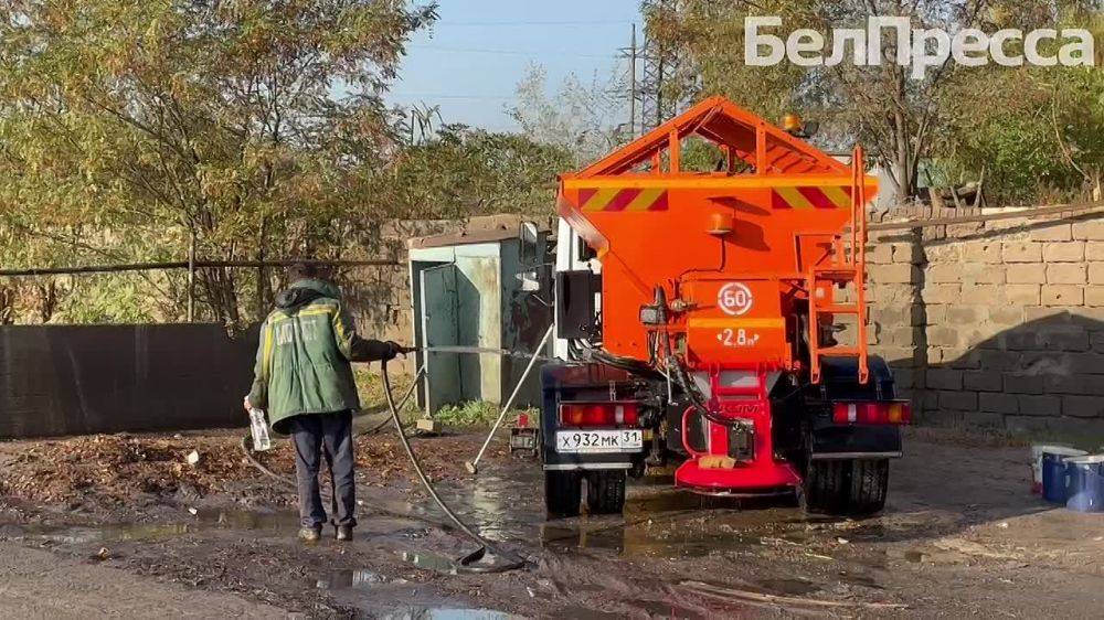 В Белгороде к зиме готово 70 % коммунальной техники